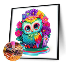 Load image into Gallery viewer, Owl 30*30CM (canvas) Partial Special-Shaped Drill Diamond Painting
