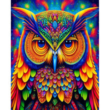 Load image into Gallery viewer, Color Owl 40*50CM (canvas) Full Round Drill Diamond Painting
