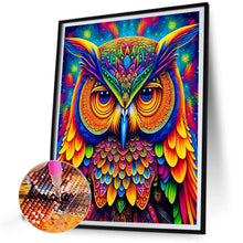 Load image into Gallery viewer, Color Owl 40*50CM (canvas) Full Round Drill Diamond Painting
