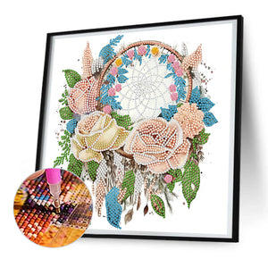 Dreamcatcher 30*30CM (canvas) Partial Special-Shaped Drill Diamond Painting