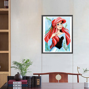 Disney Princess 40*50CM (canvas) Full Round Drill Diamond Painting