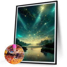 Load image into Gallery viewer, Aurora River 30*40CM (canvas) Full Round Drill Diamond Painting
