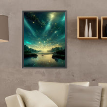 Load image into Gallery viewer, Aurora River 30*40CM (canvas) Full Round Drill Diamond Painting
