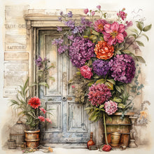 Load image into Gallery viewer, Nostalgic Garden Entrance 30*30CM (canvas) Full Round Drill Diamond Painting
