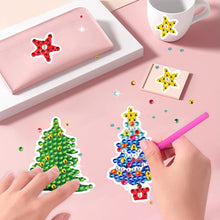 Load image into Gallery viewer, 20PCS Diamond Painting Sticker Cartoon Diamond Sticker (Christmas Tree 399)
