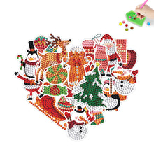 Load image into Gallery viewer, 26PCS Diamond Painting Sticker Cartoon Diamond Sticker (Christmas Element 406)
