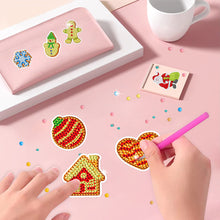 Load image into Gallery viewer, 23PCS Diamond Painting Sticker Cartoon Diamond Sticker (Christmas Element 407)
