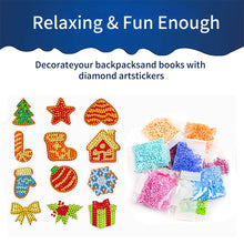 Load image into Gallery viewer, 23PCS Diamond Painting Sticker Cartoon Diamond Sticker (Christmas Element 407)
