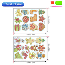 Load image into Gallery viewer, 23PCS Diamond Painting Sticker Cartoon Diamond Sticker (Christmas Element 407)
