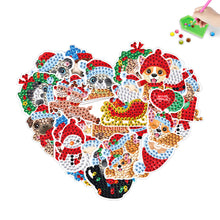 Load image into Gallery viewer, 20PCS Diamond Painting Sticker Cartoon Diamond Sticker (Christmas Creatures 422)
