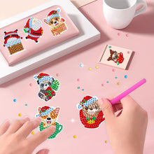 Load image into Gallery viewer, 20PCS Diamond Painting Sticker Cartoon Diamond Sticker (Christmas Critters 426)
