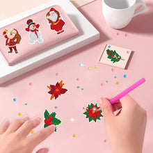 Load image into Gallery viewer, 21PCS Diamond Painting Sticker Cartoon Diamond Sticker (Christmas Cartoon 430)
