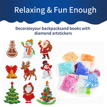 Load image into Gallery viewer, 21PCS Diamond Painting Sticker Cartoon Diamond Sticker (Christmas Cartoon 430)
