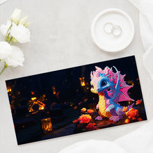 Load image into Gallery viewer, 8PCS Special Shape Diamond Handmade Card Diamond Painting Card (Dragon #1)
