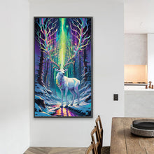 Load image into Gallery viewer, Christmas Aurora Elk 40*70CM (canvas) Full Square Drill Diamond Painting
