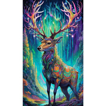 Load image into Gallery viewer, Christmas Aurora Elk 40*70CM (canvas) Full Square Drill Diamond Painting
