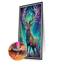 Load image into Gallery viewer, Christmas Aurora Elk 40*70CM (canvas) Full Square Drill Diamond Painting
