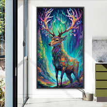 Load image into Gallery viewer, Christmas Aurora Elk 40*70CM (canvas) Full Square Drill Diamond Painting
