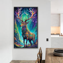 Load image into Gallery viewer, Christmas Aurora Elk 40*70CM (canvas) Full Square Drill Diamond Painting
