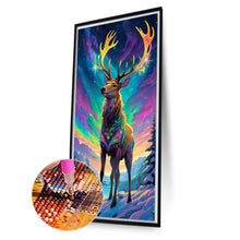 Load image into Gallery viewer, Christmas Aurora Elk 40*70CM (canvas) Full Square Drill Diamond Painting
