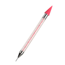 Load image into Gallery viewer, Diamond Art Pens Double Heads with Wax for Nail Art Rhinestones (Pink)
