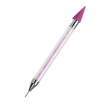 Load image into Gallery viewer, Diamond Art Pens Double Heads with Wax for Nail Art Rhinestones (Purple)
