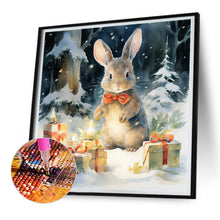 Load image into Gallery viewer, Gift Bunny 30*30CM (canvas) Full Round Drill Diamond Painting
