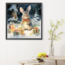 Load image into Gallery viewer, Gift Bunny 30*30CM (canvas) Full Round Drill Diamond Painting
