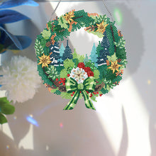 Load image into Gallery viewer, Special Shaped Diamond Painting Wall Decor Wreath (Christmas Bush)
