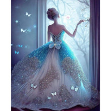 Load image into Gallery viewer, Princess Back View 40*50CM (canvas) Full Round Drill Diamond Painting
