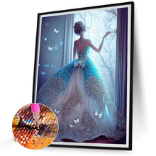 Load image into Gallery viewer, Princess Back View 40*50CM (canvas) Full Round Drill Diamond Painting
