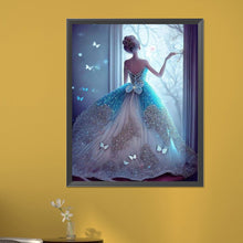 Load image into Gallery viewer, Princess Back View 40*50CM (canvas) Full Round Drill Diamond Painting
