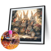 Load image into Gallery viewer, Rabbits Gathered Together 40*40CM (canvas) Full Round Drill Diamond Painting
