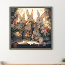 Load image into Gallery viewer, Rabbits Gathered Together 40*40CM (canvas) Full Round Drill Diamond Painting
