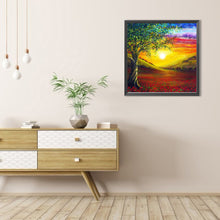 Load image into Gallery viewer, Mountain Sun 40*40CM (canvas) Full Round Drill Diamond Painting
