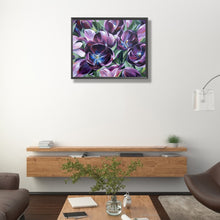 Load image into Gallery viewer, Purple Tulips 50*40CM (canvas) Full Round Drill Diamond Painting
