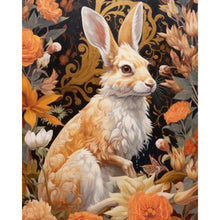 Load image into Gallery viewer, Rabbit In Flowers 40*50CM (canvas) Full Round Drill Diamond Painting
