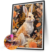 Load image into Gallery viewer, Rabbit In Flowers 40*50CM (canvas) Full Round Drill Diamond Painting
