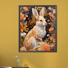 Load image into Gallery viewer, Rabbit In Flowers 40*50CM (canvas) Full Round Drill Diamond Painting
