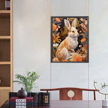 Load image into Gallery viewer, Rabbit In Flowers 40*50CM (canvas) Full Round Drill Diamond Painting
