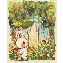 Load image into Gallery viewer, Rabbit Jungle Adventure 40*50CM (canvas) Full Round Drill Diamond Painting
