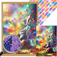 Load image into Gallery viewer, Rabbit 40*60CM (canvas) Full Square AB Drill Diamond Painting
