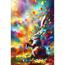 Load image into Gallery viewer, Rabbit 40*60CM (canvas) Full Square AB Drill Diamond Painting
