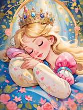 Load image into Gallery viewer, Sleeping Princess 50*70CM (canvas) Full Round AB Drill Diamond Painting
