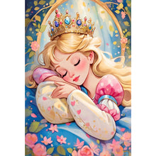 Load image into Gallery viewer, Sleeping Princess 50*70CM (canvas) Full Round AB Drill Diamond Painting
