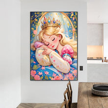 Load image into Gallery viewer, Sleeping Princess 50*70CM (canvas) Full Round AB Drill Diamond Painting
