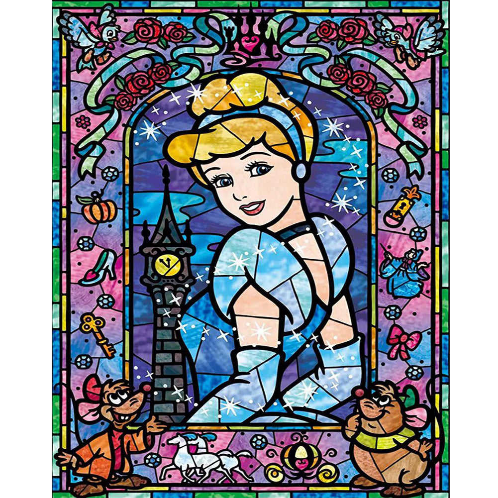 Cinderella 40*50CM (canvas) Full Round Drill Diamond Painting