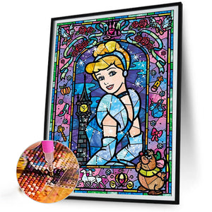 Cinderella 40*50CM (canvas) Full Round Drill Diamond Painting