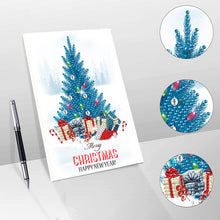 Load image into Gallery viewer, 50 Pages A5 Special Shaped Diamond Painting Diary Book for Teens(Christmas Tree)
