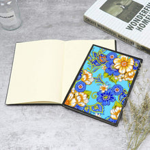 Load image into Gallery viewer, 50 Pages A5 Special Shaped Diamond Painting Diary Book for Teens (Small Flower)
